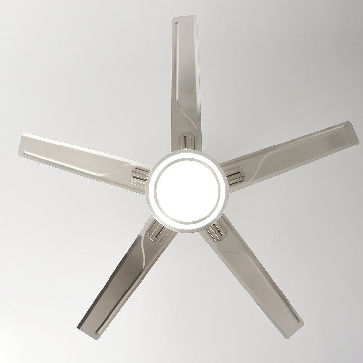 Industrial Rectangular Fan Blade Iron LED Fan Light