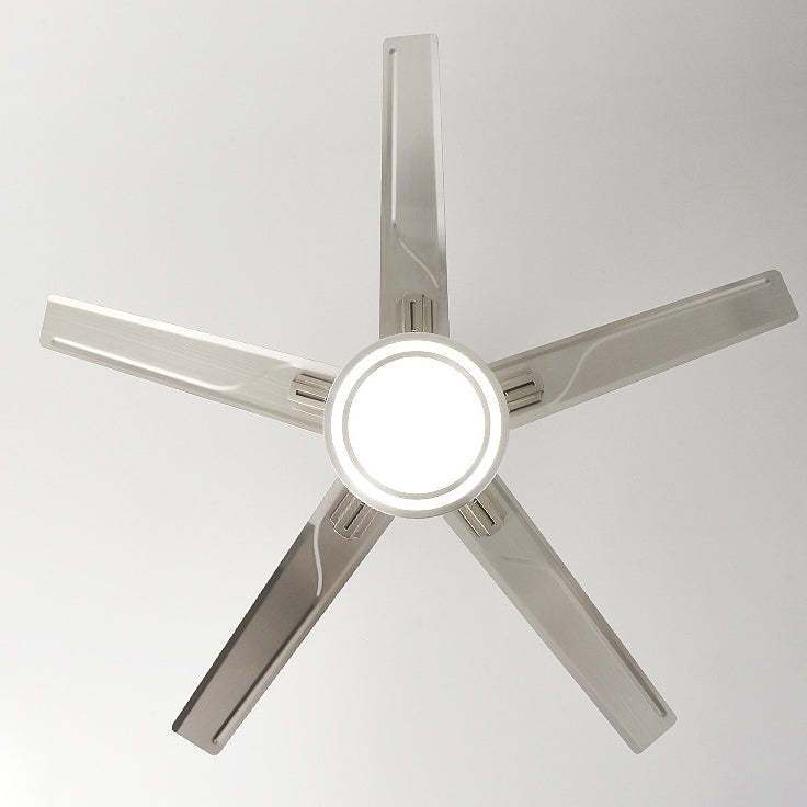 Industrial Rectangular Fan Blade Iron LED Fan Light