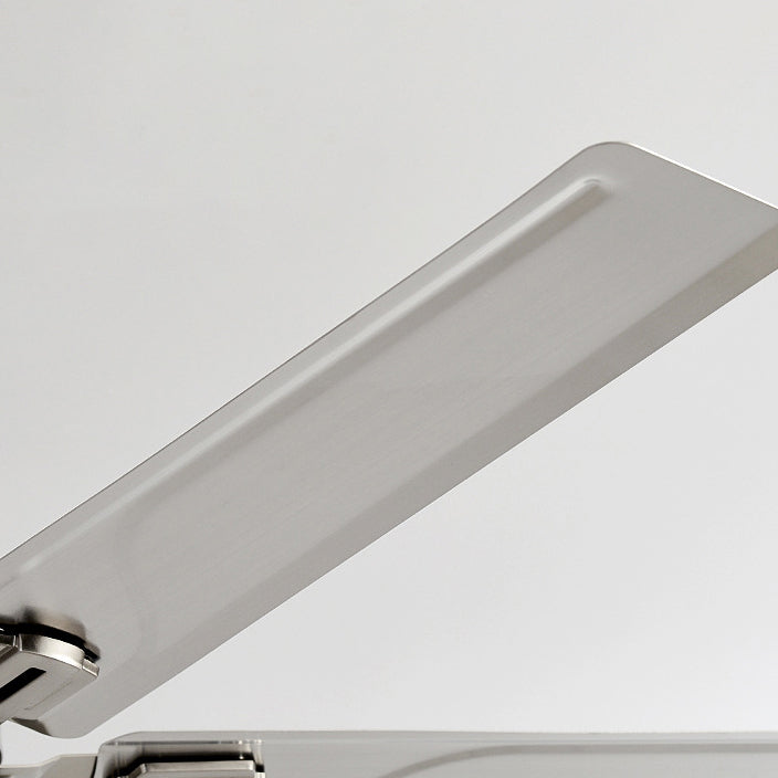 Industrial Rectangular Fan Blade Iron LED Fan Light