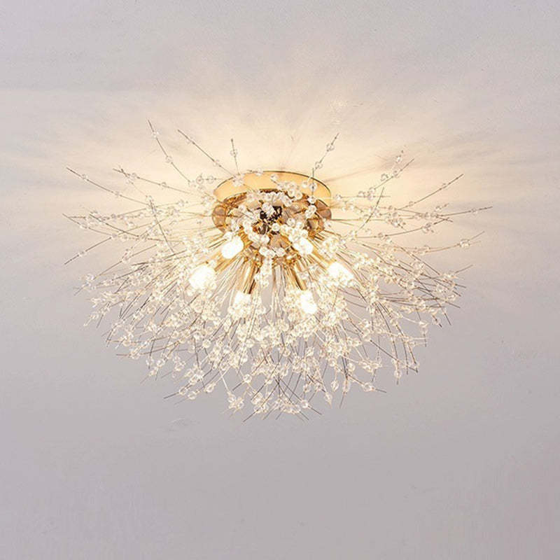 Contemporary Dandelion Branch Ceiling Light