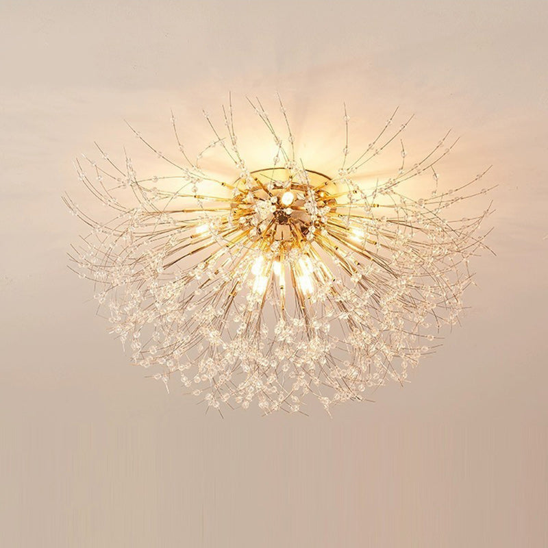 Contemporary Dandelion Branch Ceiling Light