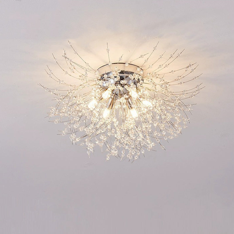 Contemporary Dandelion Branch Ceiling Light