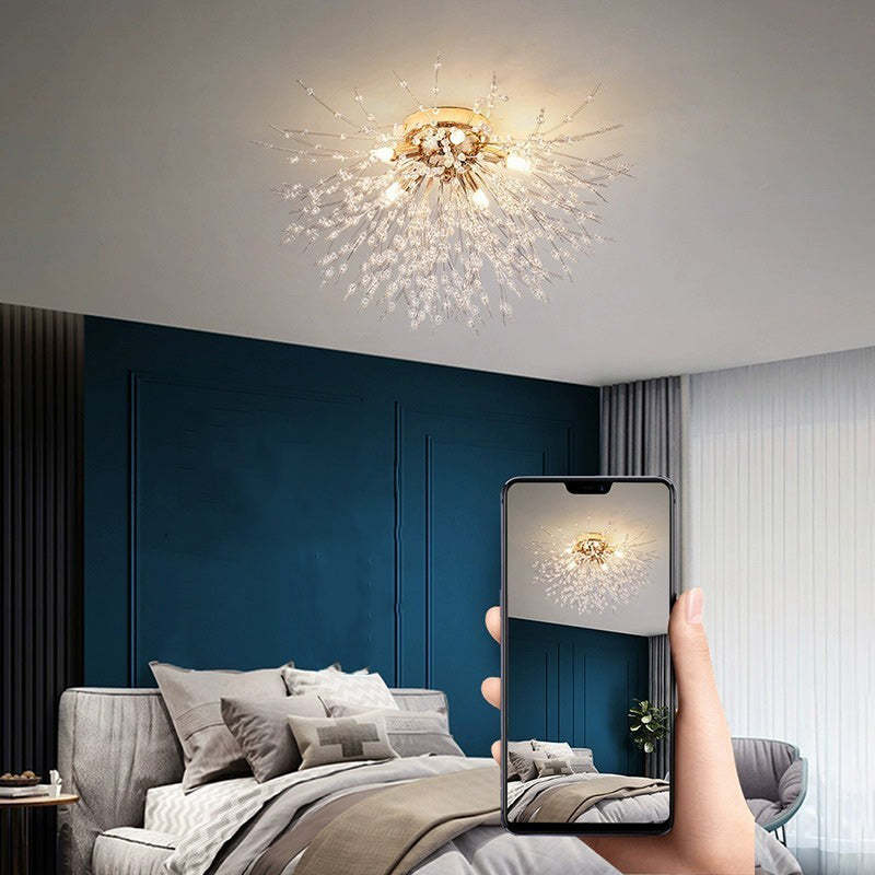 Contemporary Dandelion Branch Ceiling Light
