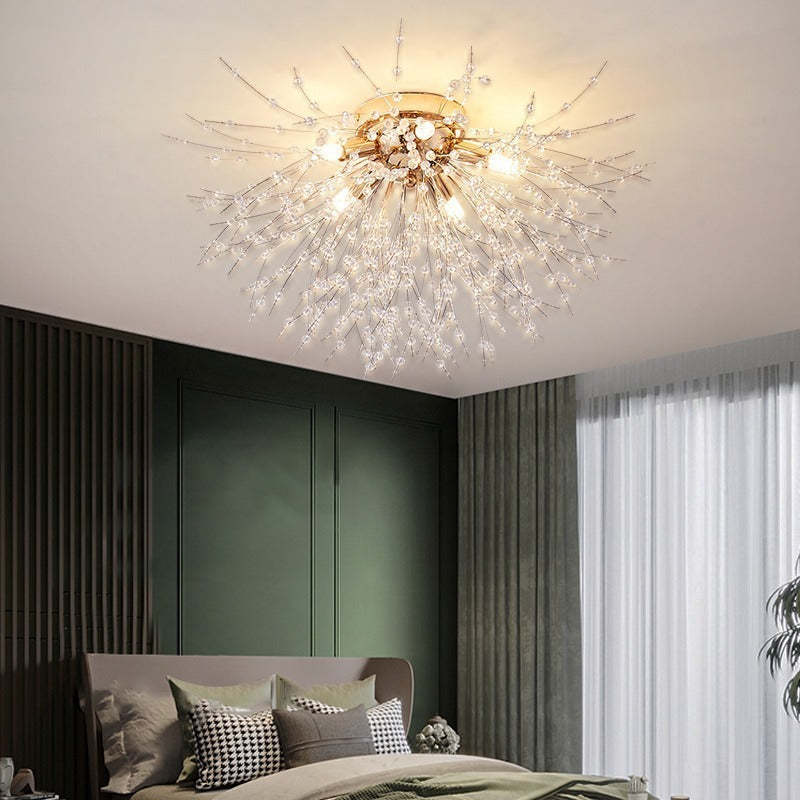 Contemporary Dandelion Branch Ceiling Light