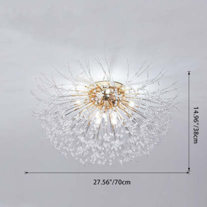 Contemporary Dandelion Branch Ceiling Light