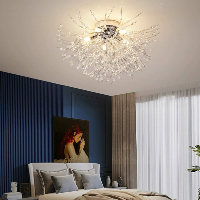 Contemporary Dandelion Branch Ceiling Light