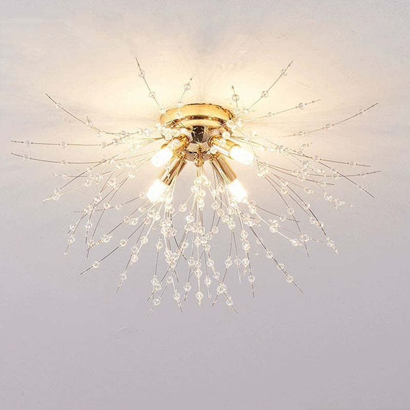 Contemporary Dandelion Branch Ceiling Light