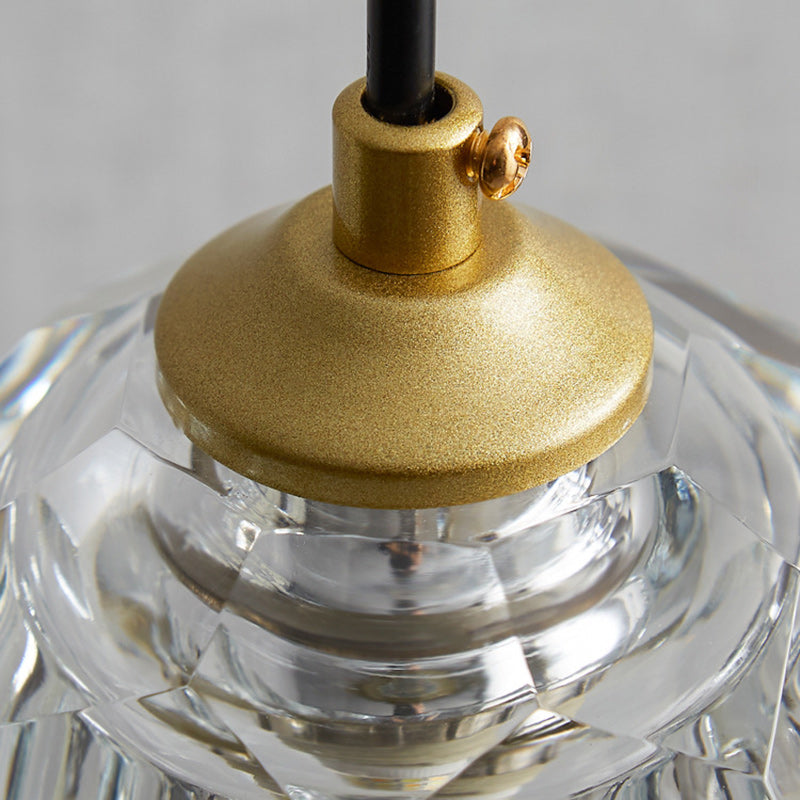 Modern Luxury Round Crystal Pendant Light