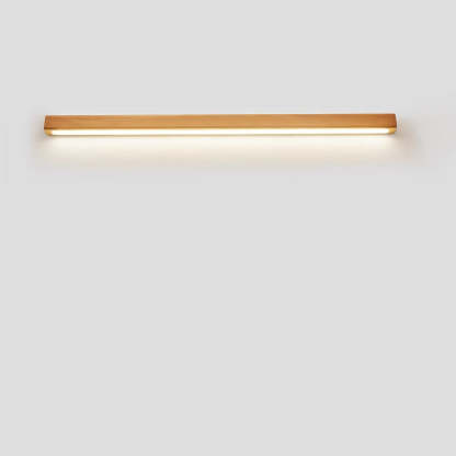 Japanese Simple Solid Wood Strip LED Sconce
