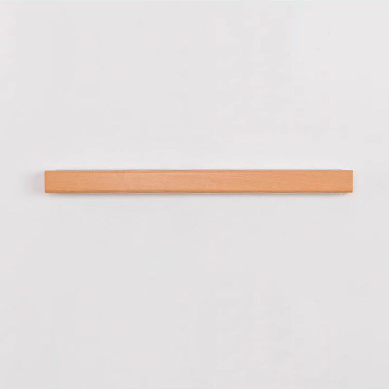 Japanese Simple Solid Wood Strip LED Sconce