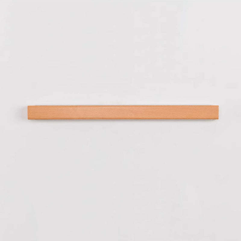 Japanese Simple Solid Wood Strip LED Sconce