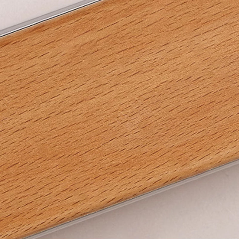 Japanese Simple Solid Wood Strip LED Sconce