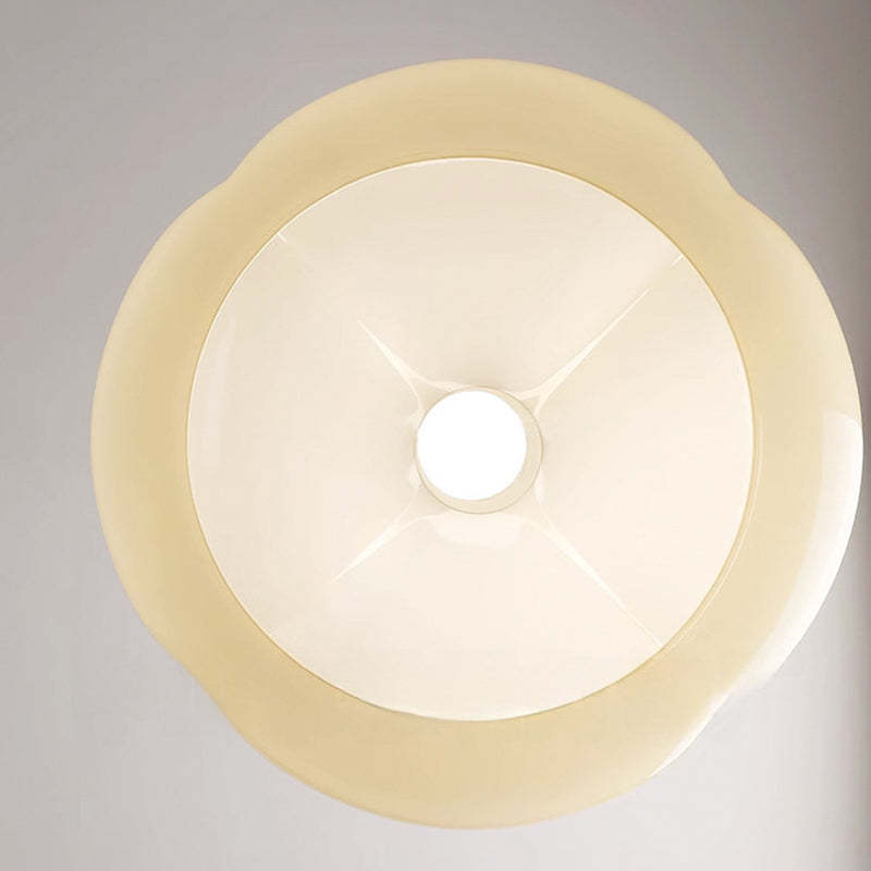 Nordic Pumpkin Iron Glass Ceiling Light
