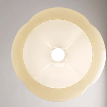 Nordic Pumpkin Iron Glass Ceiling Light