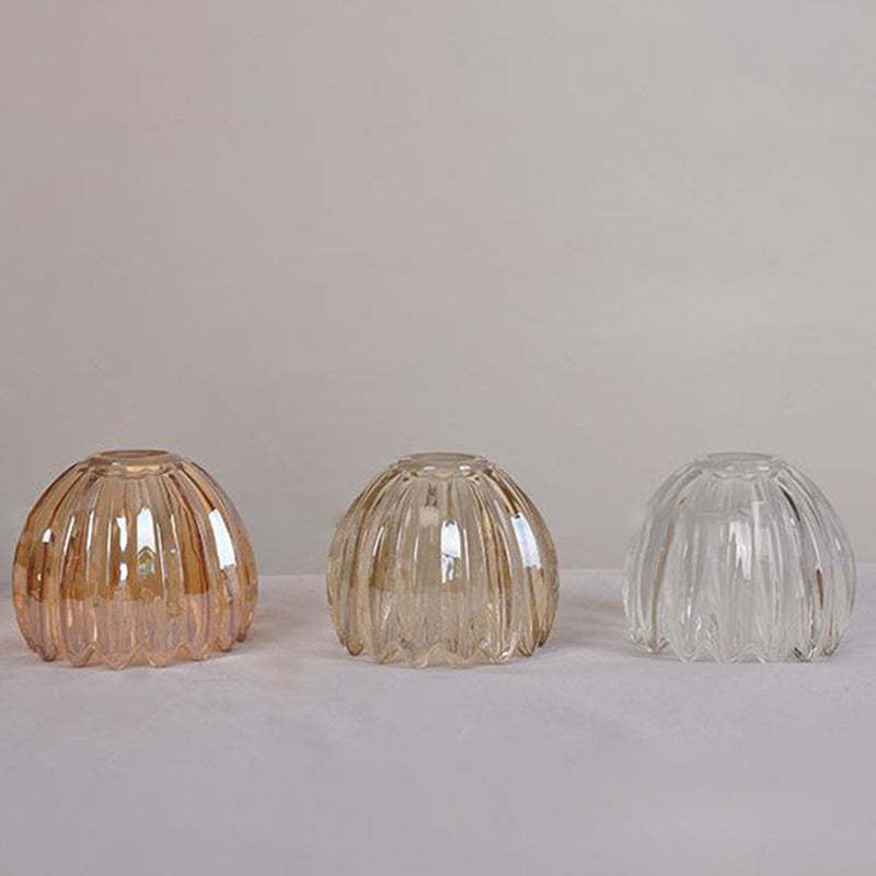 Nordic Flower Glass Iron Brass Pendant