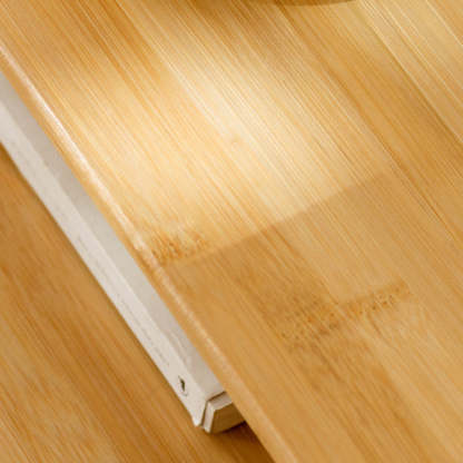 Minimalist Bamboo 2-Tier Side Table