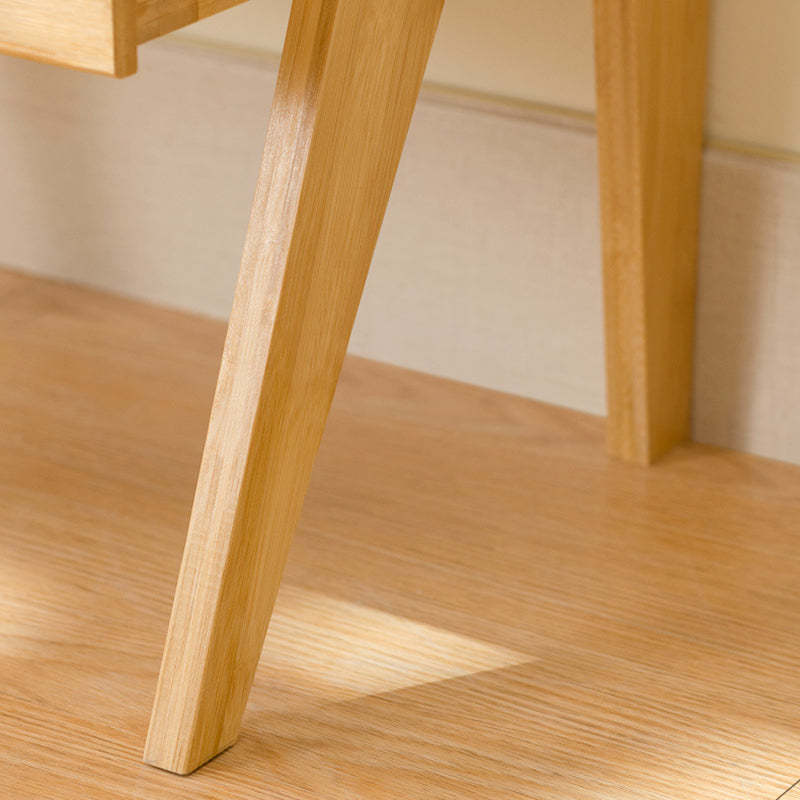 Minimalist Bamboo 2-Tier Side Table