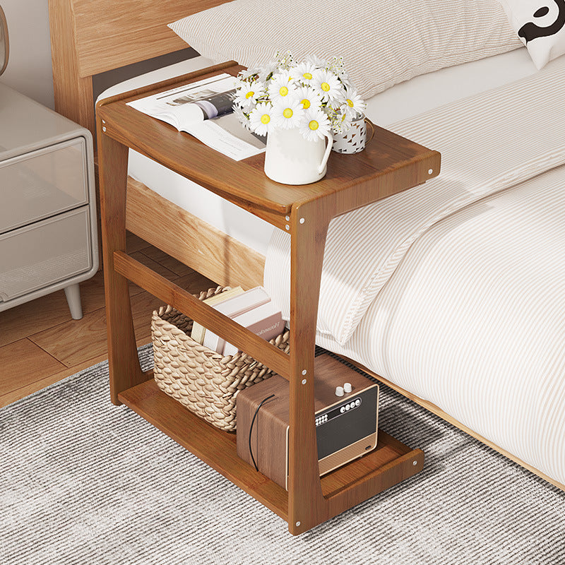 Minimalist Bamboo Side Table