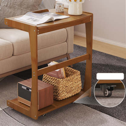 Minimalist Bamboo Side Table