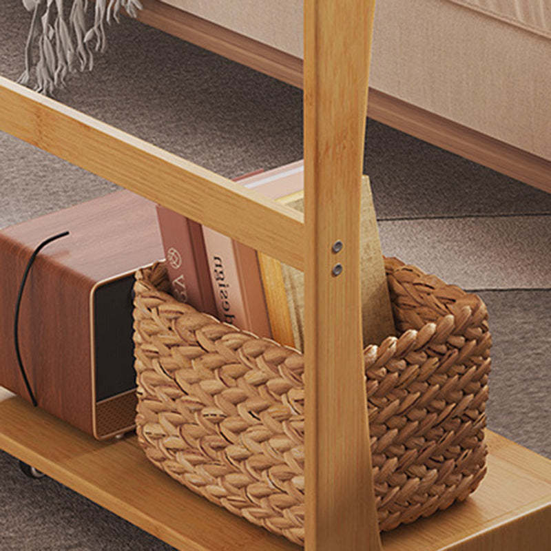 Minimalist Bamboo Side Table