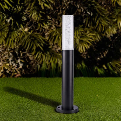 Minimalist Cylinder Aluminum Acrylic LED Landscape Light