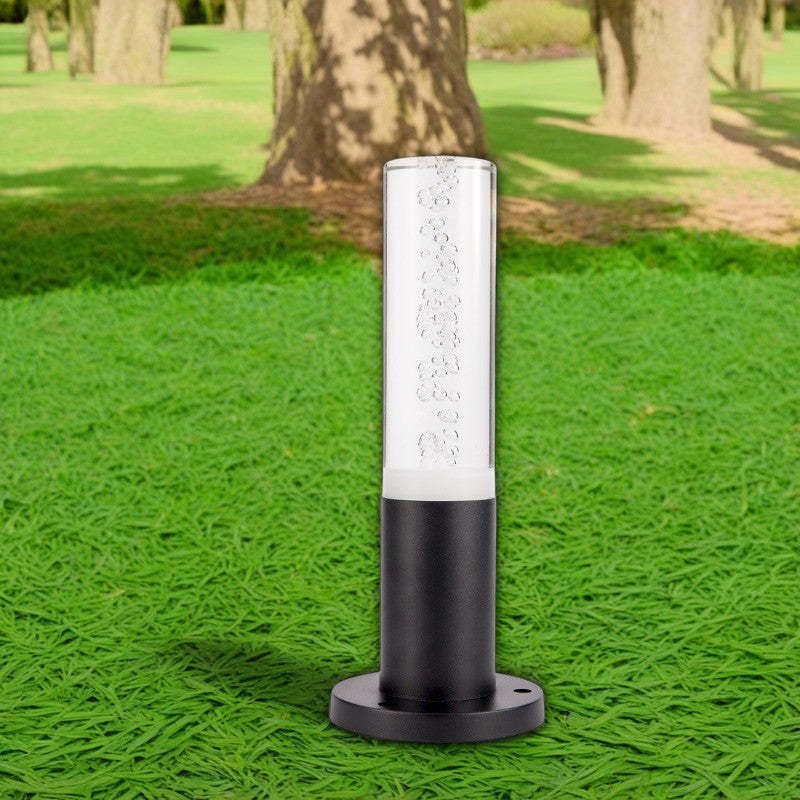 Minimalist Cylinder Aluminum Acrylic LED Landscape Light