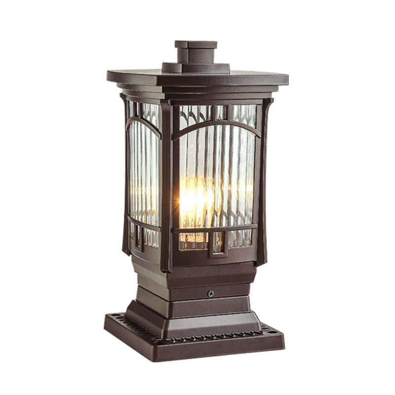 Minimalist Column Frosted Aluminum Post