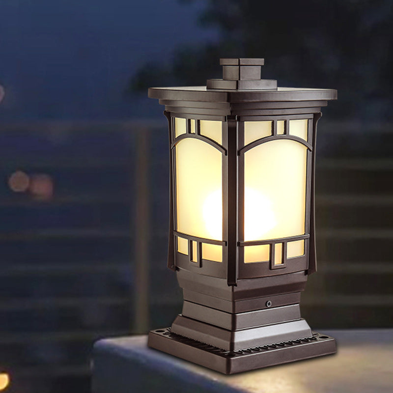 Minimalist Column Frosted Aluminum Post