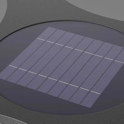 Minimalist Quadrangle Flower Solar Stainless Steel Light — Solar + Hardwired / 110V-120V For US/CA