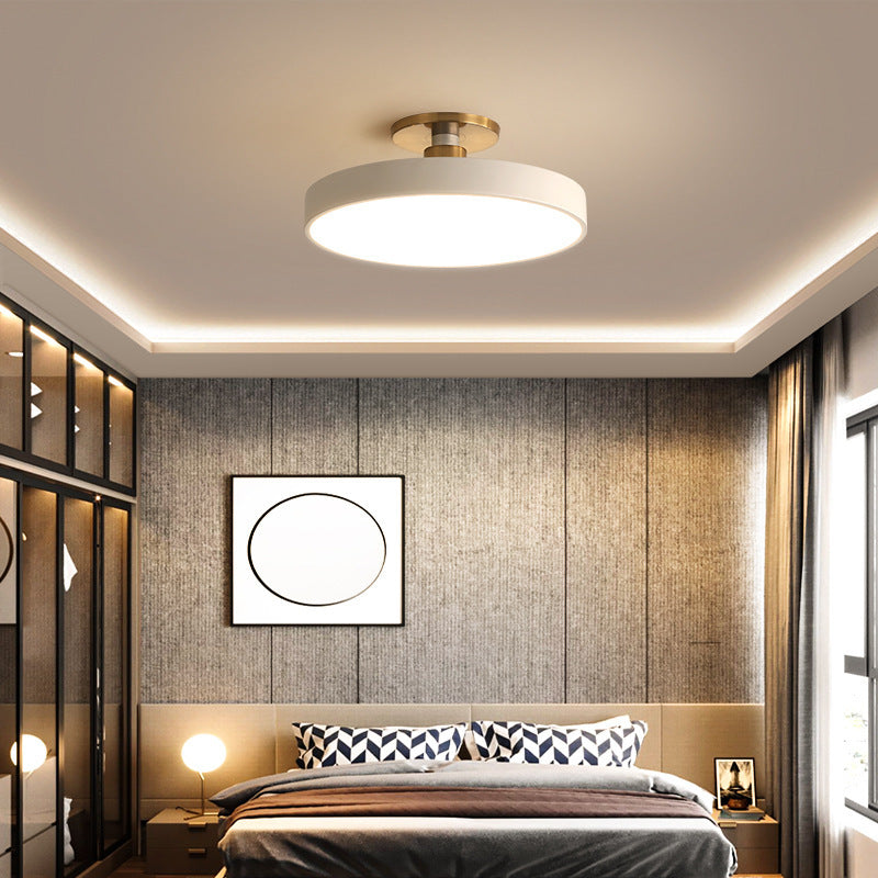 Minimalist Macaron Acrylic Round Ceiling Light