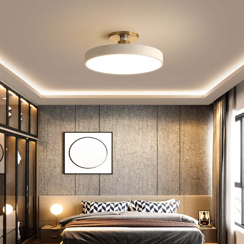 Minimalist Macaron Acrylic Round Ceiling Light