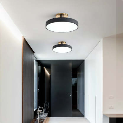 Minimalist Macaron Acrylic Round Ceiling Light
