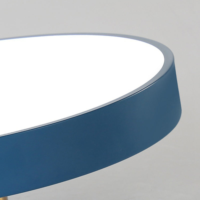 Minimalist Macaron Acrylic Round Ceiling Light