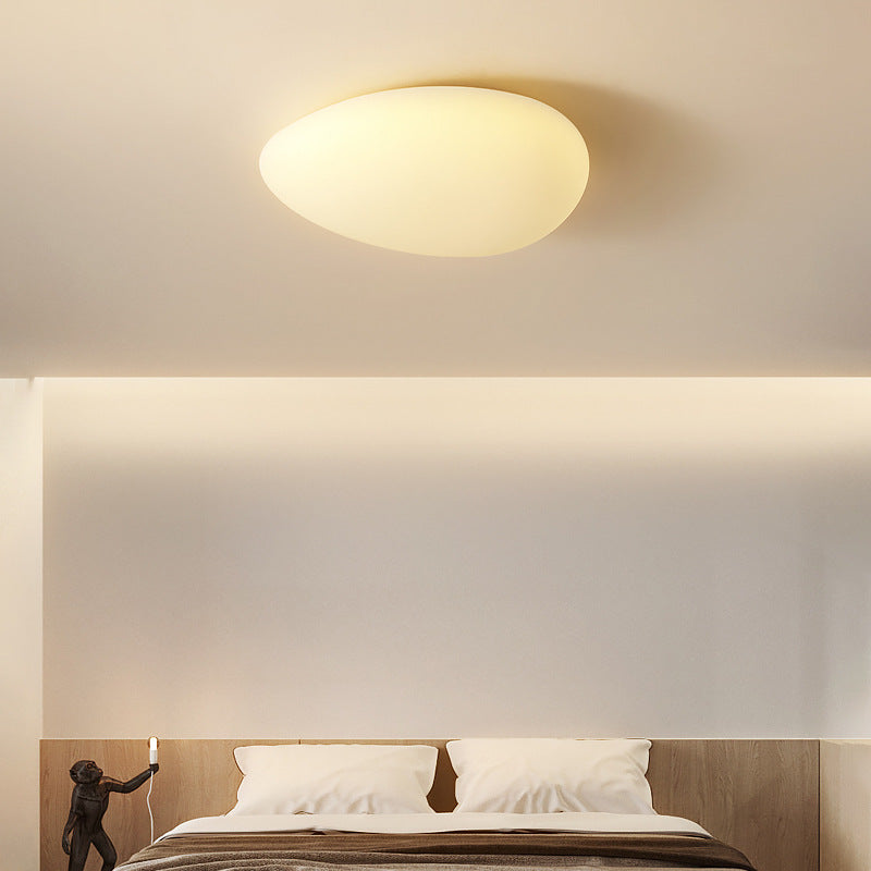 Minimalist Pebble LED Flush Mount Light