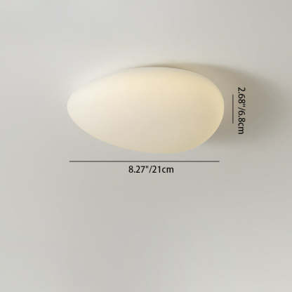 Minimalist Pebble LED Flush Mount Light