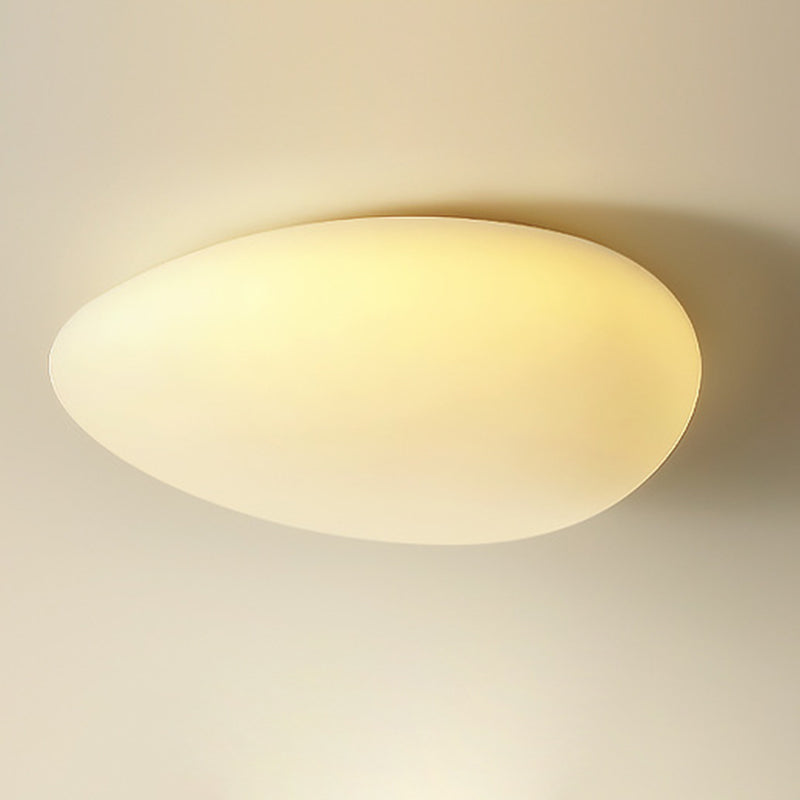 Minimalist Pebble LED Flush Mount Light