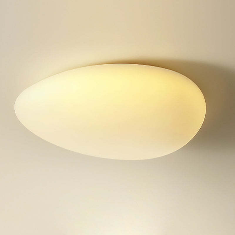 Minimalist Pebble LED Flush Mount Light
