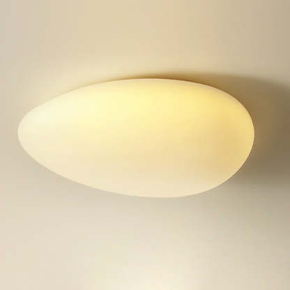 Minimalist Pebble LED Flush Mount Light