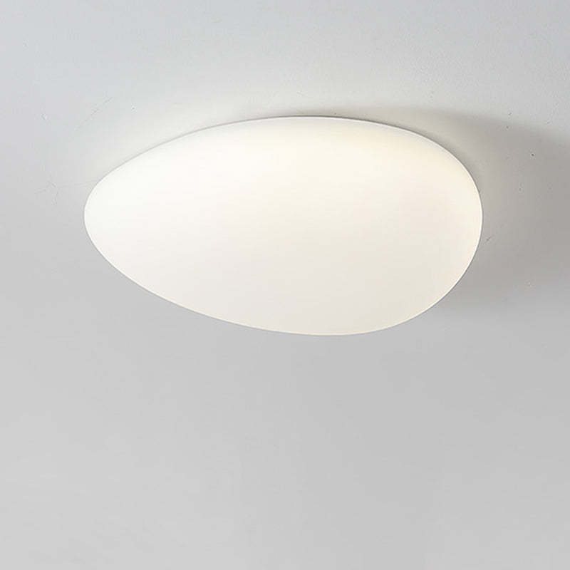 Minimalist Pebble LED Flush Mount Light