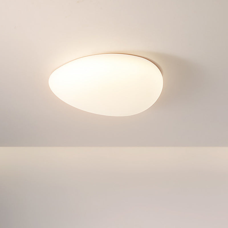 Minimalist Pebble LED Flush Mount Light