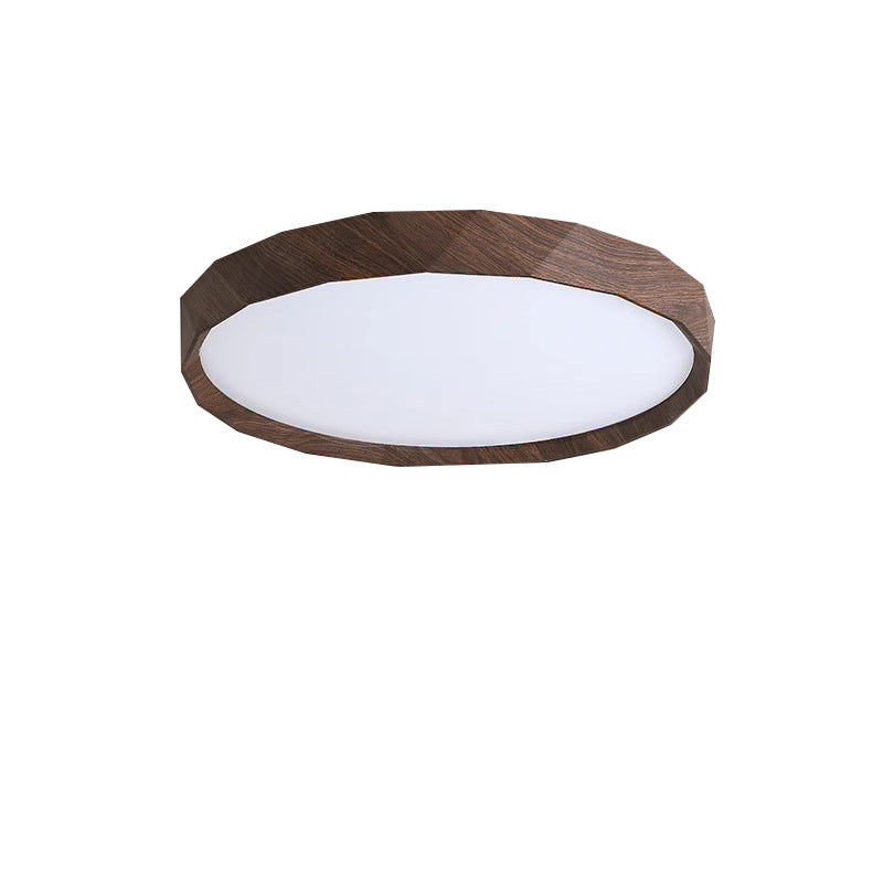 Japanese Water Transfer Wood Grain Flush Light