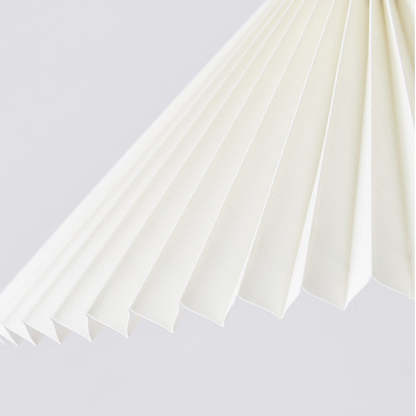 Nordic Pleated Skirt Fabric Iron Pendant Light