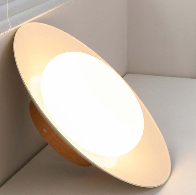 Japanese Round Iron Acrylic LED Ceiling Light