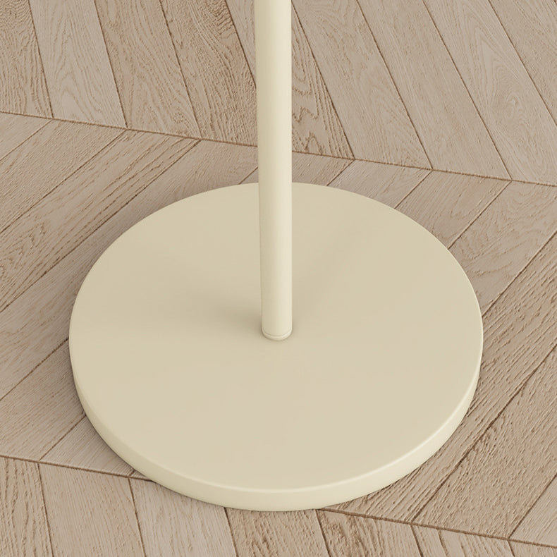 Minimalist Pleated Fabric Iron Floor Lamp