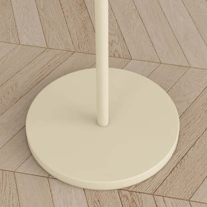 Minimalist Pleated Fabric Iron Floor Lamp