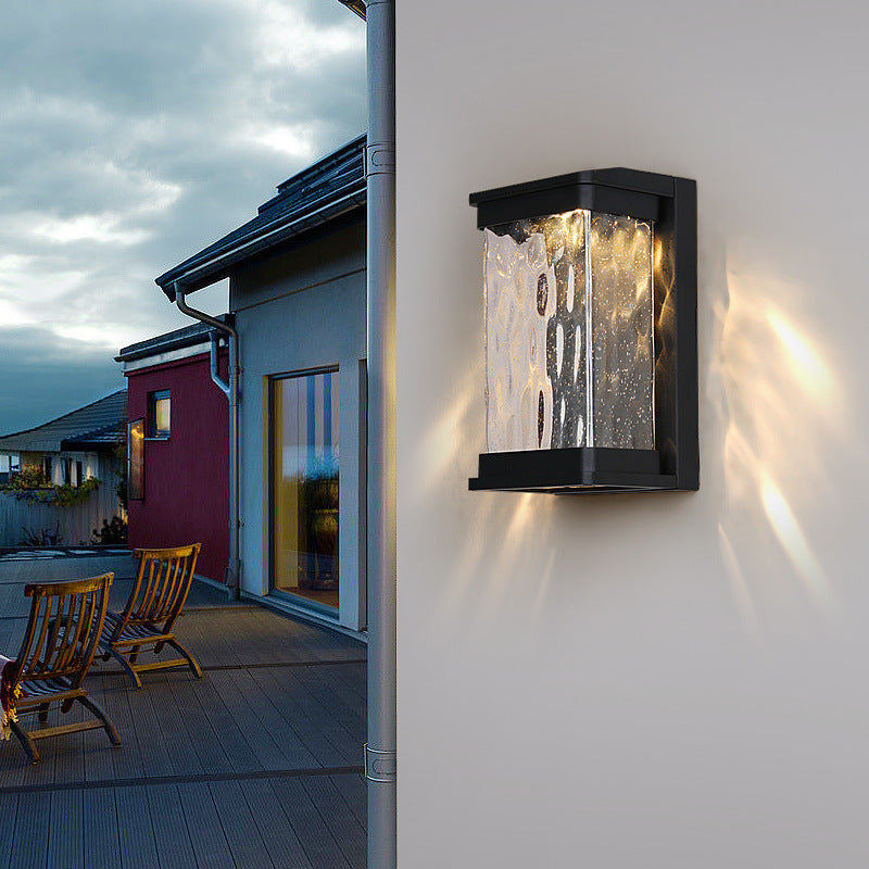 Scandinavian Stone Textured Bubble Wall Sconce