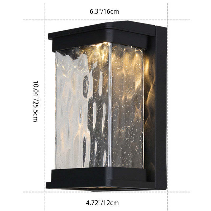 Scandinavian Stone Textured Bubble Wall Sconce