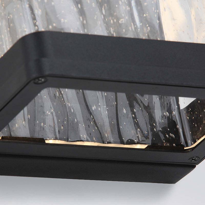 Scandinavian Stone Textured Bubble Wall Sconce