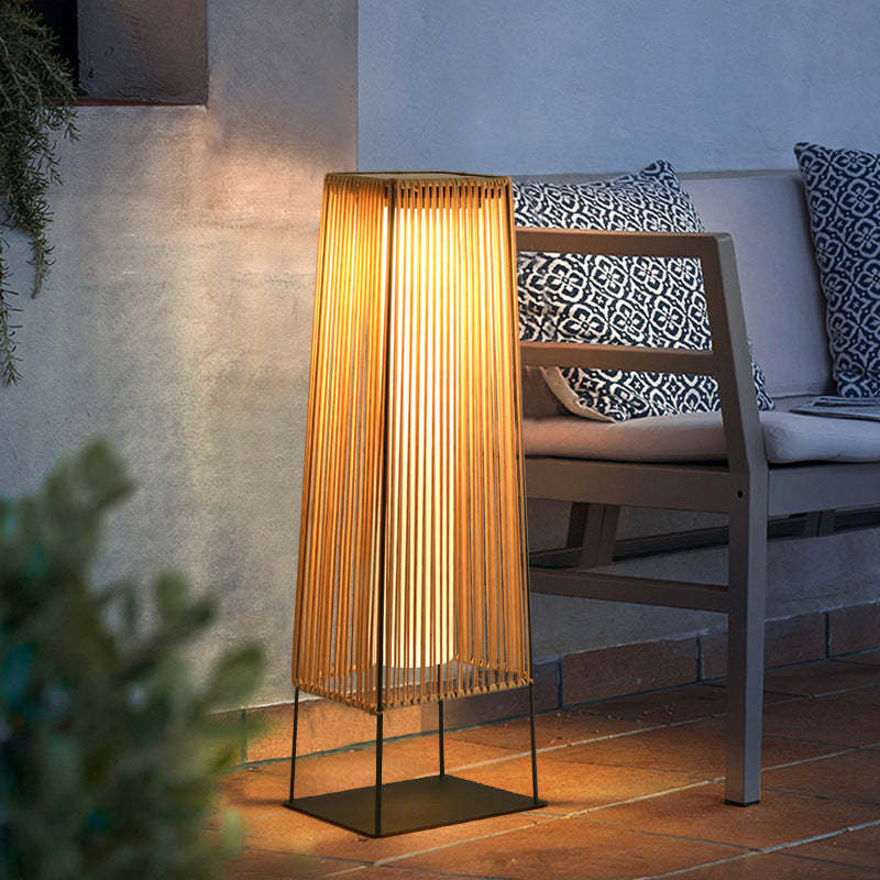 Minimalist Solar Prismatic Landscape Light