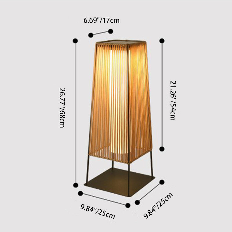 Minimalist Solar Prismatic Landscape Light